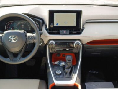 2025 Toyota RAV4 Adventure 2.5-liter 4-cylinder In-Line Petrol Engine Black White SUV