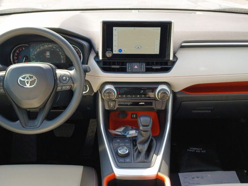 2025 Toyota RAV4 Adventure 2.5-liter 4-cylinder In-Line Petrol Engine Black White SUV