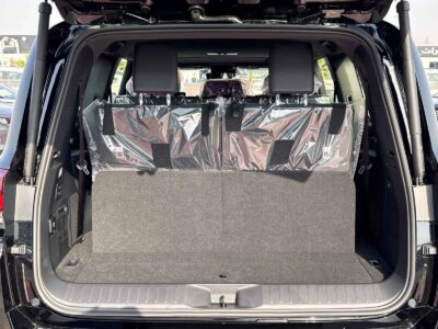 2025 Toyota Land Cruiser 300 VX 4.0-liter V6, 24-valve, DOHC with Dual VVT-i Black SUV