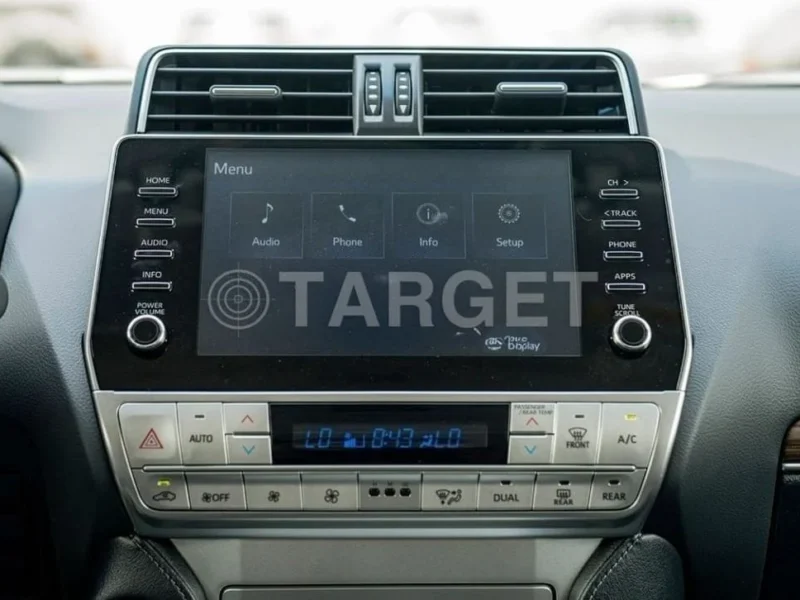 2023 Toyota Prado VX 4.0 Litres V6 Petrol Engine Grey Black SUV Automatic 4WD