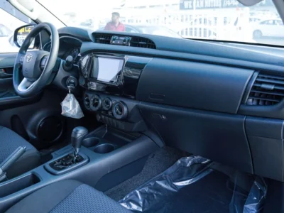 2026 Toyota Hilux 2.8L Turbo 4 Cylinders Diesel Engine Grey Black Pickup Truck GCC Specs