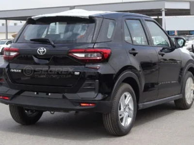 2026 Toyota Raize E 1.2-Liter Naturally Aspirated 3-Cylinder Petrol Black SUV GCC Specs