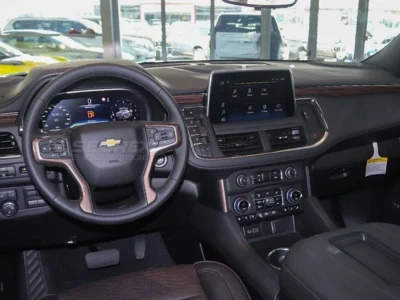 2023 Chevrolet Suburban 6.2 Litre V8 Petrol Engine Blue Black Luxury SUV European Specs