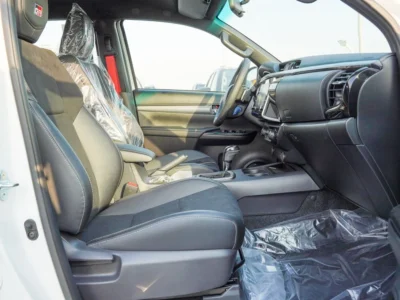 2025 Toyota Hilux GR Sport 4.0-liter V6 naturally aspirated Petrol White Black Pickup Truck