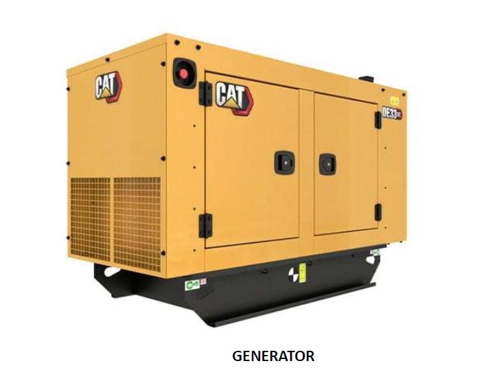 Generator Available for rent on Daily, Weekly, Monthly and Yearly Basis