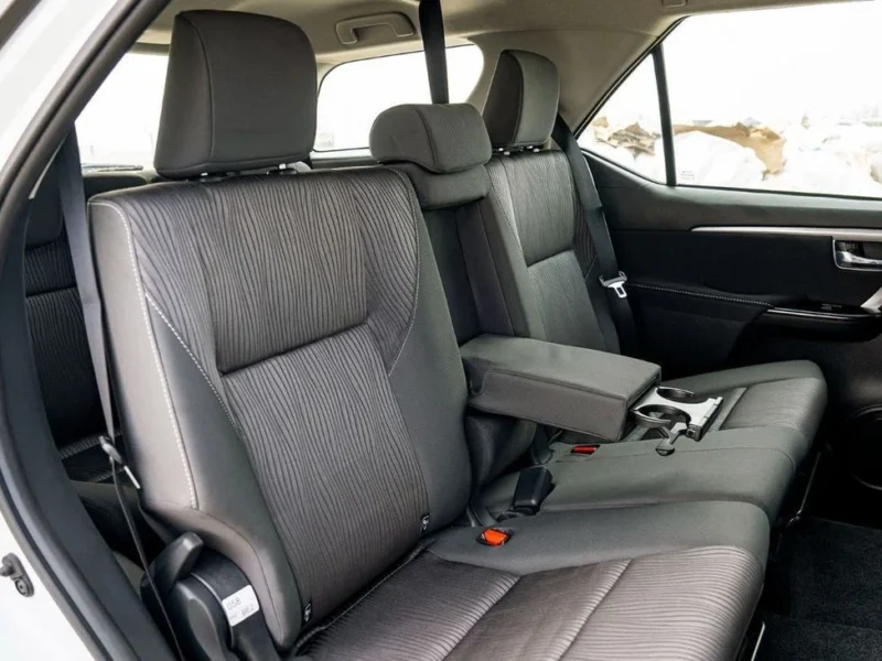 2025 Toyota Fortuner 2.4-liter 4-cylinder turbocharged Diesel Engine White Black SUV