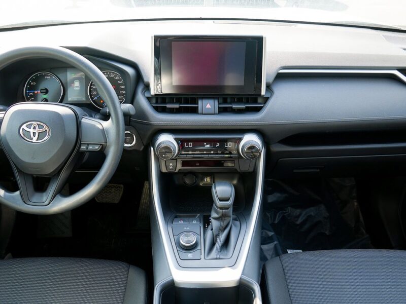 2025 Toyota RAV 4 2.5 Litres Inline 4-Cylinder Hybrid Engine Black Grey SUV GCC Specs
