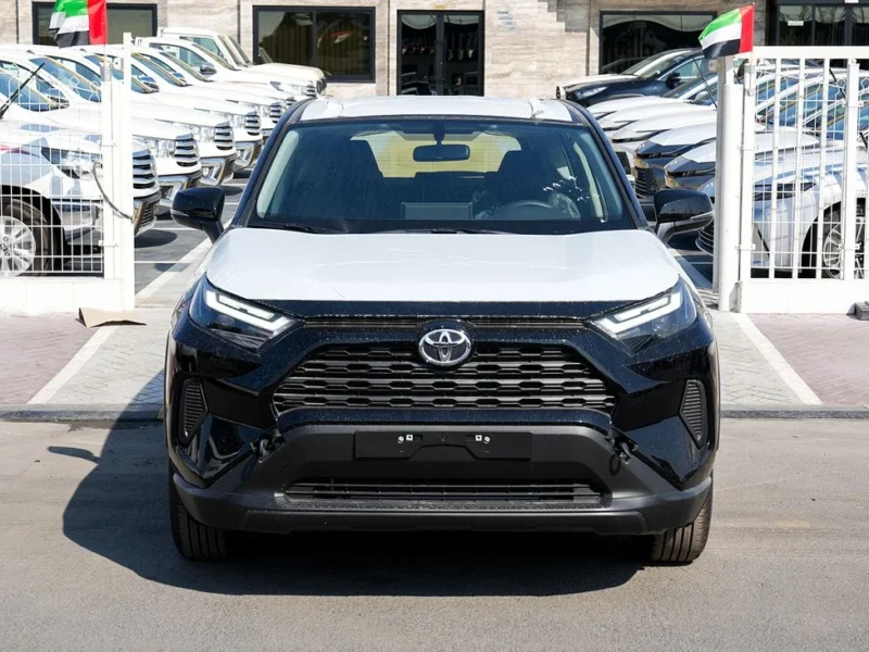 2025 Toyota RAV 4 2.5 Litres Inline 4-Cylinder Hybrid Engine Black Grey SUV GCC Specs