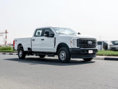 2024 Ford F-250 XL 6.8 Liters V8 Petrol Engine White Grey Pickup Truck Automatic