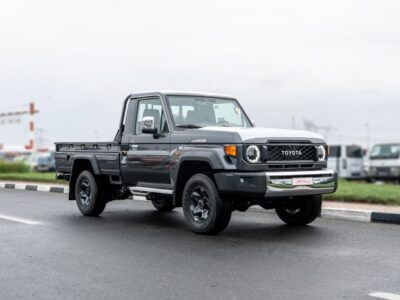 2026 Toyota Land Cruiser 79 Single Cab MT 2.8L 4-cylinder Turbo Diesel Grey Brown Pickup