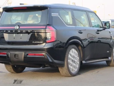 2025 Nissan Patrol LE Platinum City 3.5L V6 Twin-Turbocharged Engine Black Beige SUV GCC