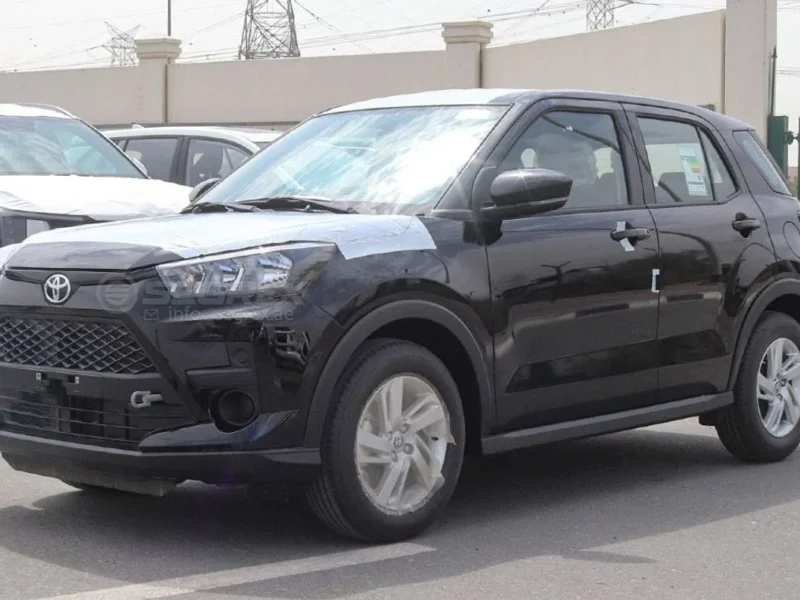 2026 Toyota Raize E 1.2-Liter Naturally Aspirated 3-Cylinder Petrol Black SUV GCC Specs