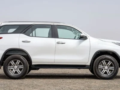 2025 Toyota Fortuner 2.4-liter 4-cylinder turbocharged Diesel Engine White Black SUV