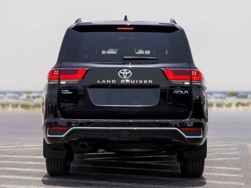 2025 Toyota Land Cruiser VXR 3.3-liter V6 Twin-Turbo Diesel Engine Black SUV Automatic