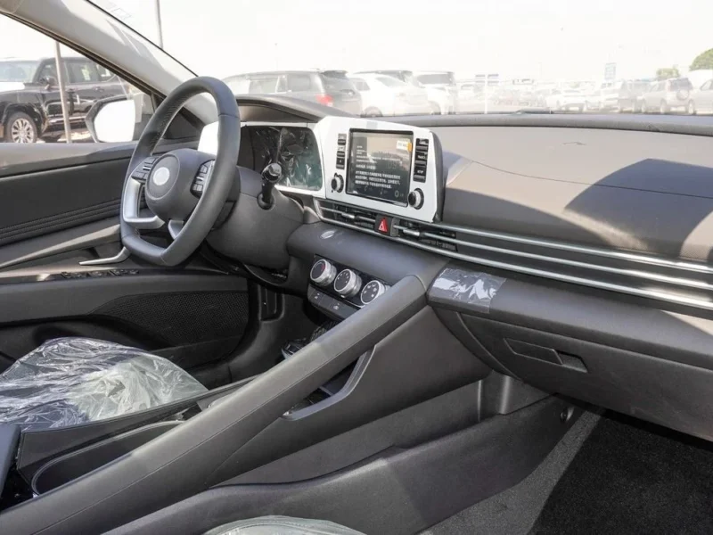 2025 Hyundai Elantra 2.0L Inline 4-cylinder Petrol Engine Green Black Sedan Automatic