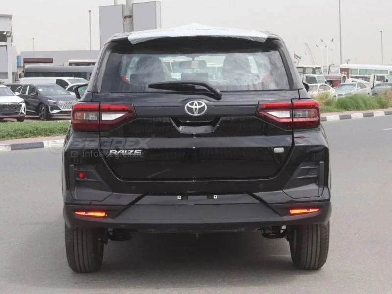 2026 Toyota Raize E 1.2-Liter Naturally Aspirated 3-Cylinder Petrol Black SUV GCC Specs