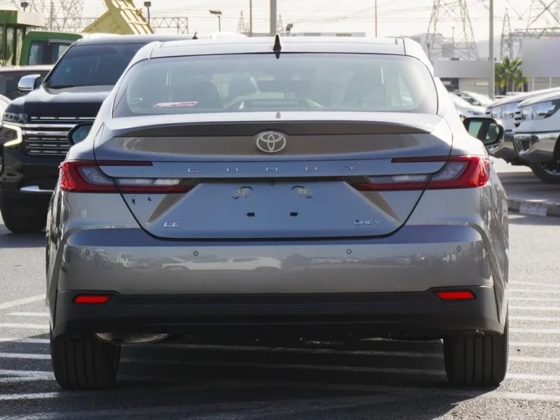2025 Toyota Camry LE HEV 2.5L 4-Cylinder Hybrid Engine Grey Beige Sedan GCC Specs