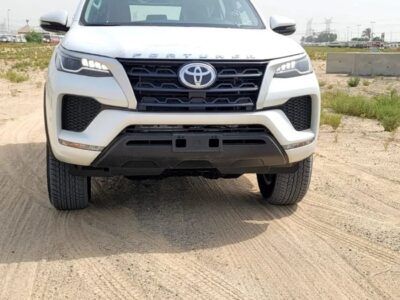 2023 Toyota Fortuner 2.7 Liters 4 Cylinders Petrol Engine White Tan SUV Automatic GCC Specs