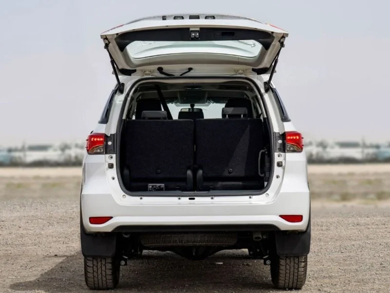 2025 Toyota Fortuner 2.4-liter 4-cylinder turbocharged Diesel Engine White Black SUV