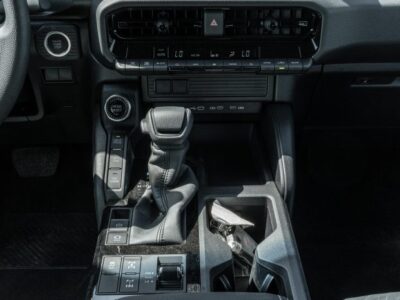 2026 Toyota Land Cruiser Prado 2.4-liter Turbocharged 4-cylinder Engine Black SUV