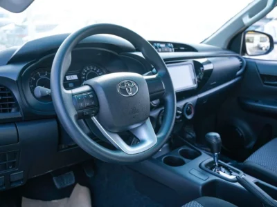 2026 Toyota Hilux 2.8L Turbo 4 Cylinders Diesel Engine Grey Black Pickup Truck GCC Specs