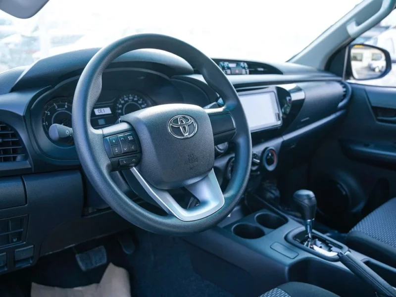 2026 Toyota Hilux 2.8L Turbo 4 Cylinders Diesel Engine Grey Black Pickup Truck GCC Specs