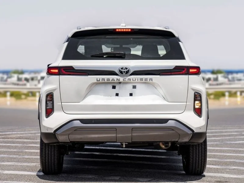 2026 Toyota Urban Cruiser 1.5 Litres 4-Cylinder Petrol Engine White Tan SUV GCC