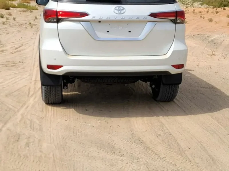 2023 Toyota Fortuner 2.7 Liters 4 Cylinders Petrol Engine White Tan SUV Automatic GCC Specs