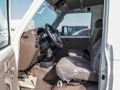 2025 Toyota Land Cruiser 70 4.0 Litres V6 Petrol Engine White Brown SUV GCC Specs Manual