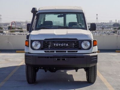 2025 Toyota Land Cruiser 70 4.0 Litres V6 Petrol Engine White Brown SUV GCC Specs Manual