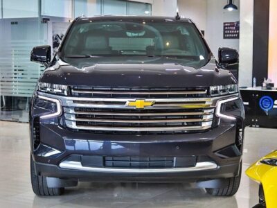 2023 Chevrolet Suburban 6.2 Litre V8 Petrol Engine Blue Black Luxury SUV European Specs