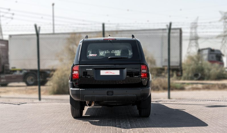2026 Toyota Land Cruiser Prado 2.4-liter Turbocharged 4-cylinder Engine Black SUV