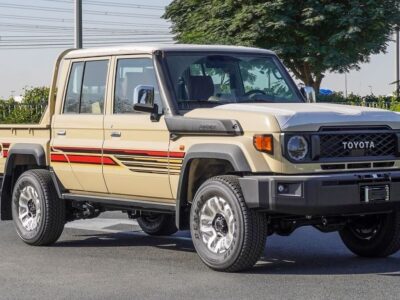 2025 Toyota Land Cruiser Pick Up LX 4.0 Litres V6 Petrol Engine Beige Tan Automatic GCC