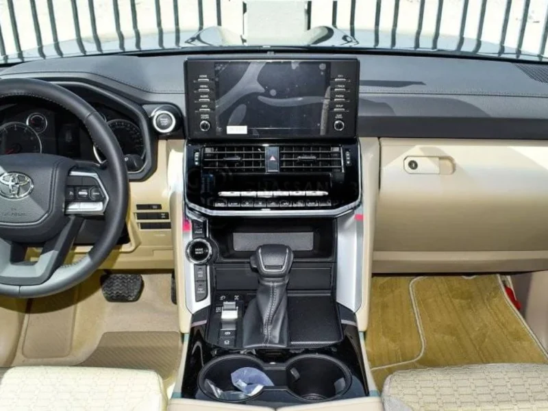 2025 Toyota Land Cruiser GXR 4.0-liter V6 Petrol Engine Black Beige SUV Automatic