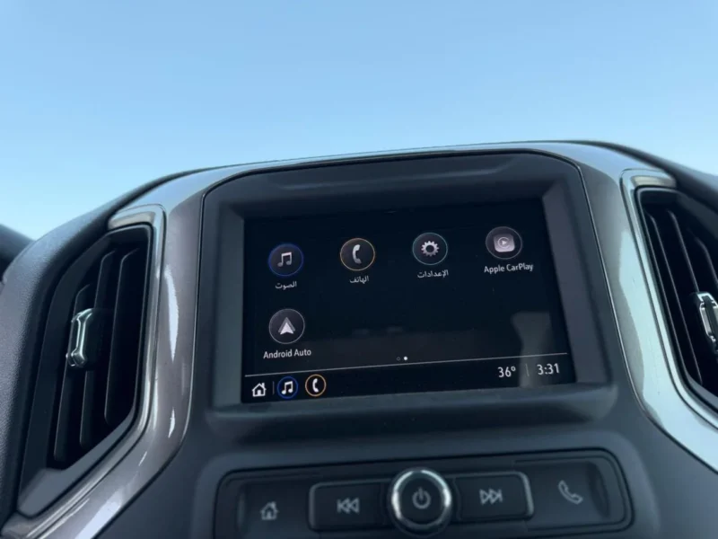 2025 Chevrolet Silverado 1500 RST 5.3L EcoTec3 V8 White Black Pickup Truck GCC