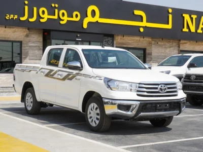 2025 Toyota Hilux 2.4-liter 4-cylinder in-line Turbo Diesel White Grey Pickup Truck Manual