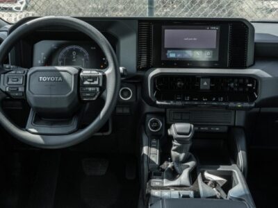 2026 Toyota Land Cruiser Prado 2.4-liter Turbocharged 4-cylinder Engine Black SUV