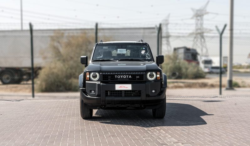 2026 Toyota Land Cruiser Prado 2.4-liter Turbocharged 4-cylinder Engine Black SUV