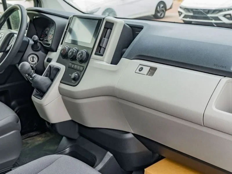 2024 Toyota Hiace High Roof 3.5L 6 Cylinder Petrol Engine MT White Grey Van GCC Specs