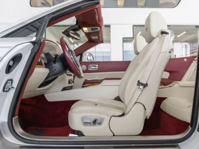 2017 Rolls-Royce Dawn 6.6 L 12 Cylinders Petrol Engine White Beige Convertible Fully Loaded