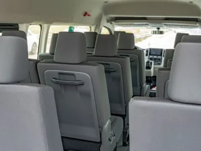 2024 Toyota Hiace High Roof 3.5L 6 Cylinder Petrol Engine MT White Grey Van GCC Specs