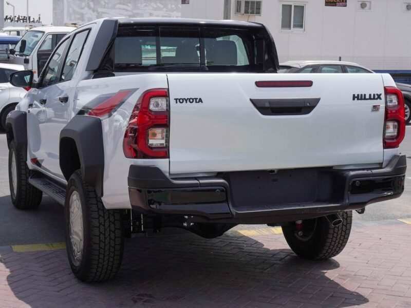 2025 Toyota Hilux GR SPORT 4.0 Litres V6 Petrol Engine White Black Pickup Truck GCC