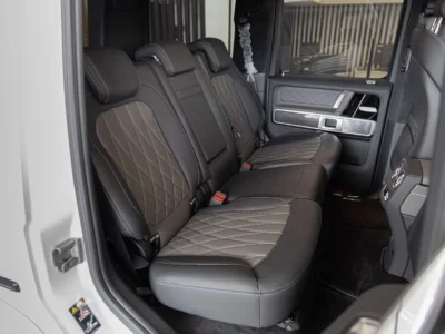 2025 Mercedes-Benz G 63 AMG 4MATIC 4L Biturbo V8 Double Night Package White Brown SUV