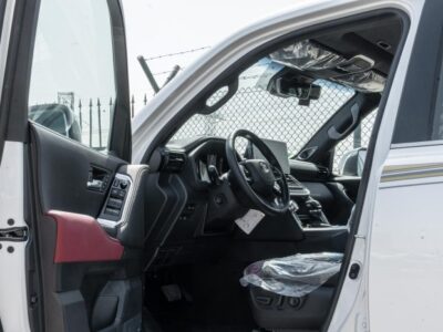 2026 Toyota Land Cruiser VXR 3.5 Litres V6 Twin-Turbo Petrol Engine White Red SUV GCC