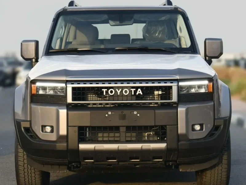 2026 Toyota Land Cruiser Prado 2.4L 4-Cylinder Turbo Petrol Engine Bronze Beige SUV