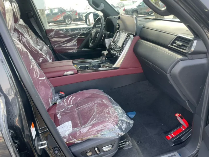 2026 Lexus LX 600 Signature 3.5 Liters V6 Twin-Turbocharged Petrol Black Red SUV GCC