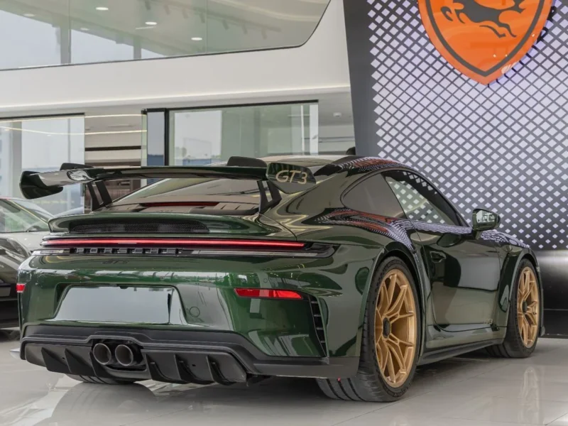 2026 Porsche CARRERA 911 GT3 New Facelift 4L 6 Cylinders Engine Green Black Coupe