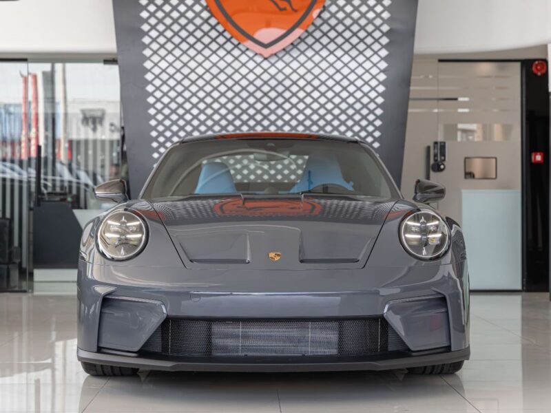 2026 PORSCHE 911 GT3 TOURING 4 L 6 Cylinders PCCB Ceramic Brakes Grey Blue Coupe