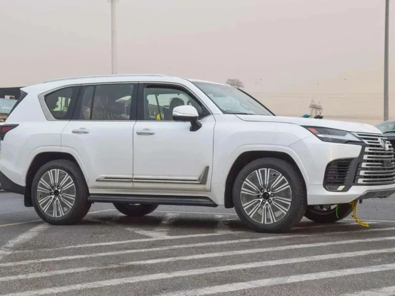 2025 Lexus LX 600 Signature 3.5 Liters V6 Twin-Turbo Petrol Engine White Tan SUV GCC