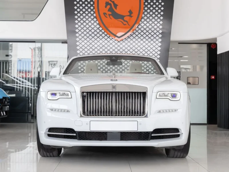 2017 Rolls-Royce Dawn 6.6 L 12 Cylinders Petrol Engine White Beige Convertible Fully Loaded
